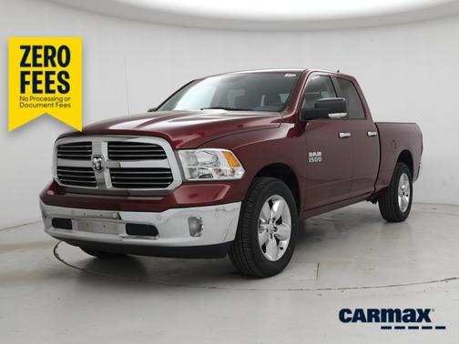 Red 2018 RAM 1500 Bighorn