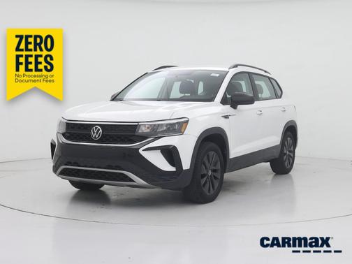 White 2022 Volkswagen Taos S