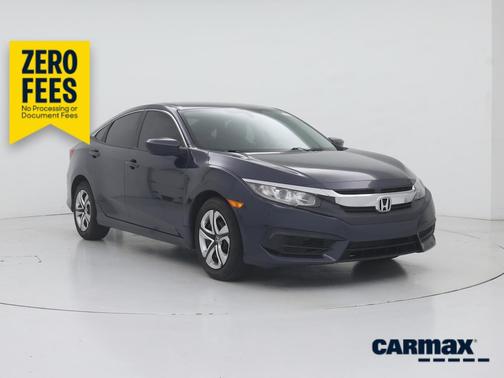 Gray 2017 Honda Civic LX