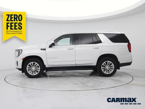 White 2021 GMC Yukon SLT