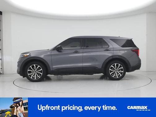 Gray 2022 Ford Explorer ST-Line
