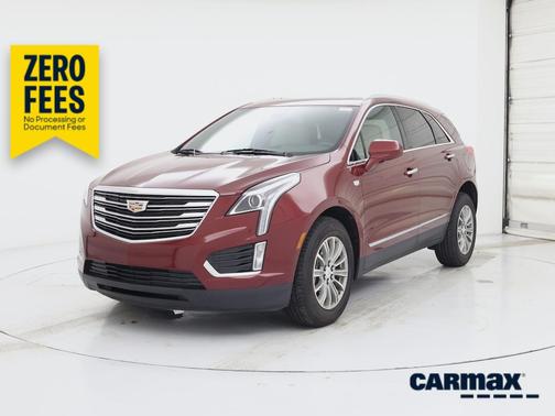 Red 2017 Cadillac XT5 Luxury