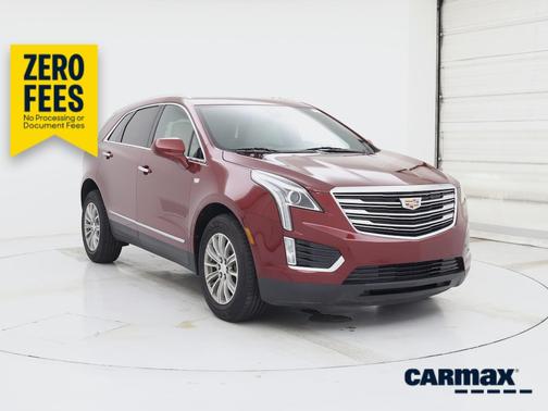 Red 2017 Cadillac XT5 Luxury