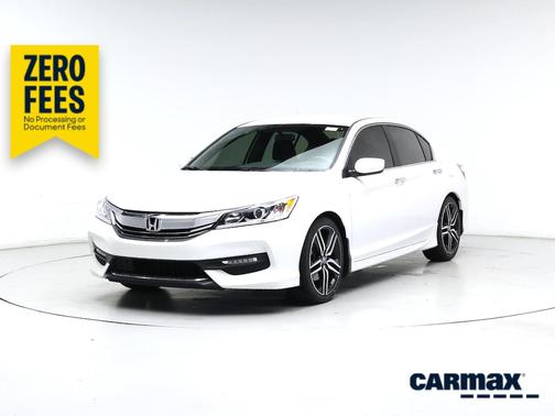 White 2017 Honda Accord Sport SE