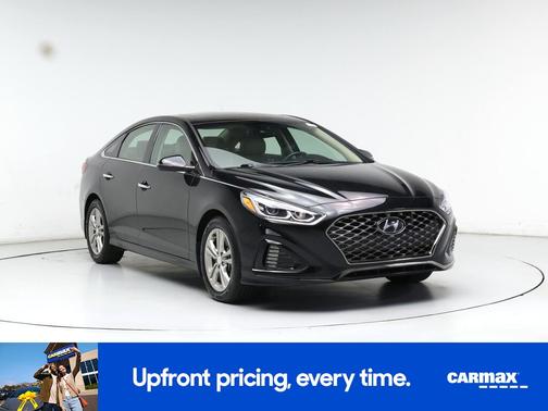 Black 2019 Hyundai SONATA Limited