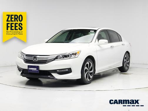 White 2017 Honda Accord EX