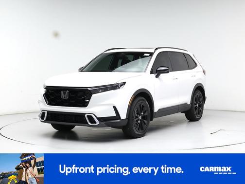 White 2026 Honda CR-V Hybrid Sport