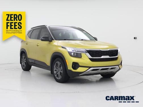 Yellow 2023 Kia Seltos S