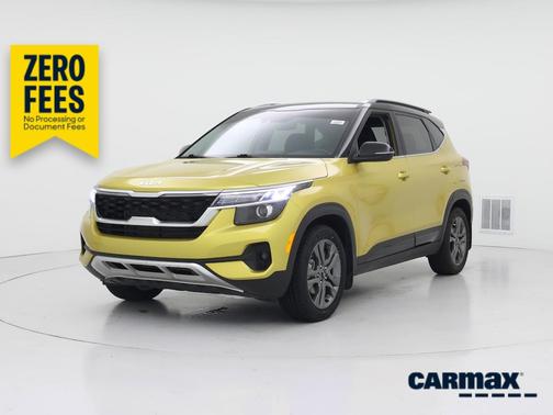 Yellow 2023 Kia Seltos S