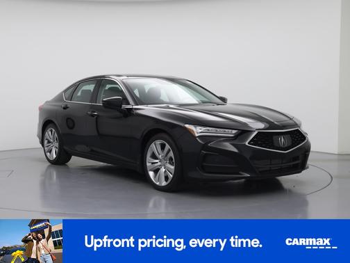 Black 2022 Acura TLX Technology