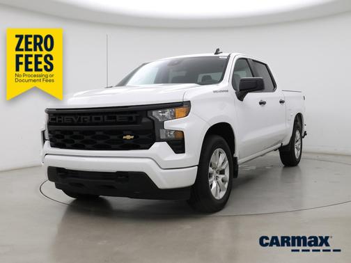 White 2023 Chevrolet Silverado 1500 Custom