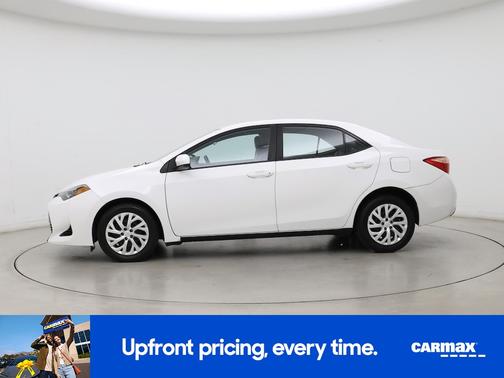 White 2017 Toyota Corolla LE