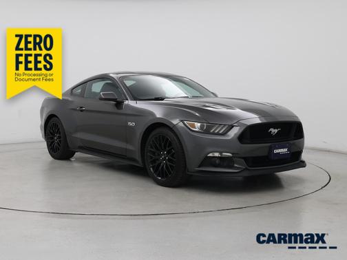 Gray 2015 Ford Mustang GT