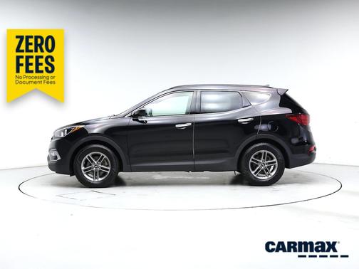 Black 2018 Hyundai Santa Fe Sport