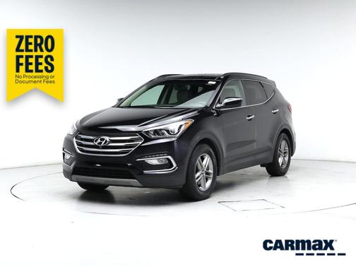 Black 2018 Hyundai Santa Fe Sport