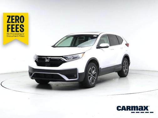 White 2021 Honda CR-V EX