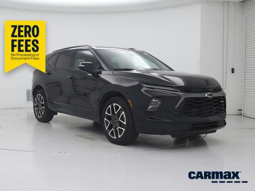 Black 2025 Chevrolet Blazer RS