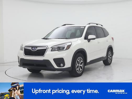 White 2021 Subaru Forester Premium