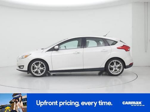 White 2015 Ford Focus Titanium