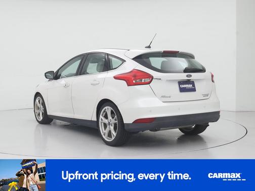 White 2015 Ford Focus Titanium