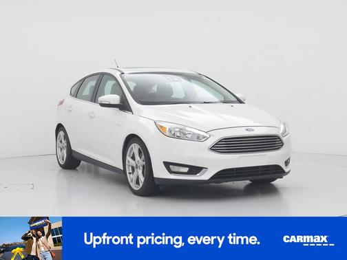 White 2015 Ford Focus Titanium