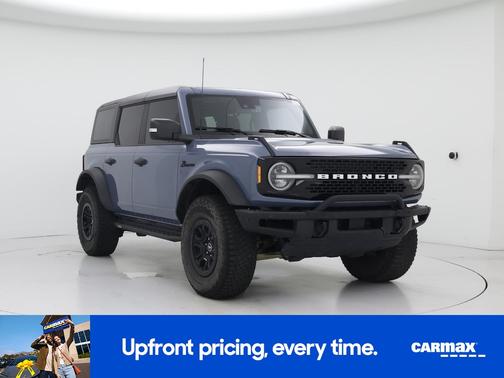 Blue 2023 Ford Bronco Wildtrak