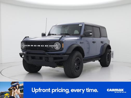 Blue 2023 Ford Bronco Wildtrak