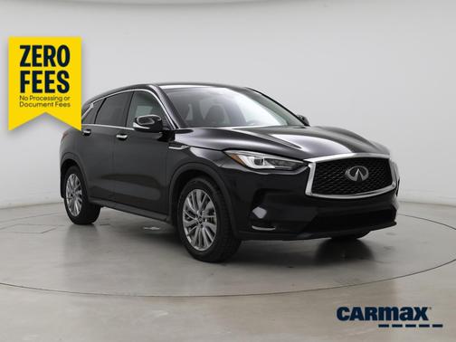Black 2023 INFINITI QX50 Pure