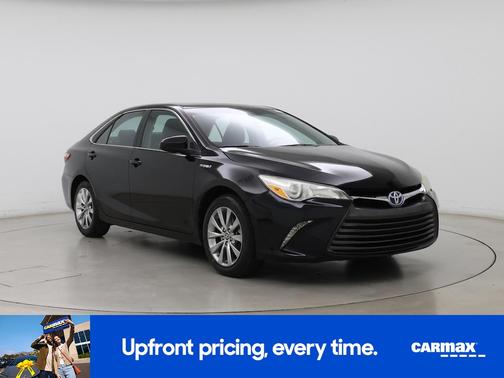Black 2015 Toyota Camry Hybrid XLE