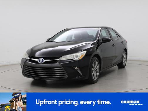 Black 2015 Toyota Camry Hybrid XLE