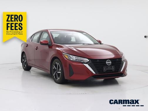 Red 2024 Nissan Sentra SV