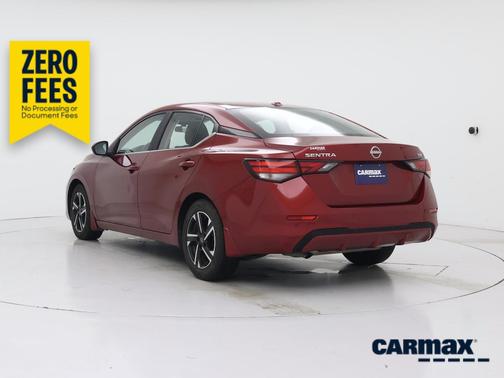 Red 2024 Nissan Sentra SV