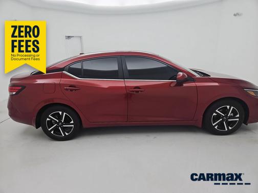 Red 2025 Nissan Sentra SV