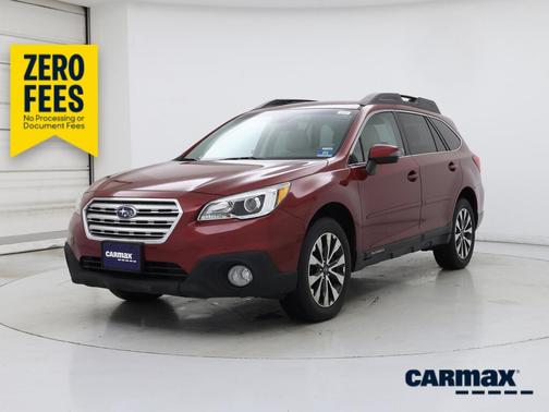 Red 2017 Subaru Outback 2.5I Limited