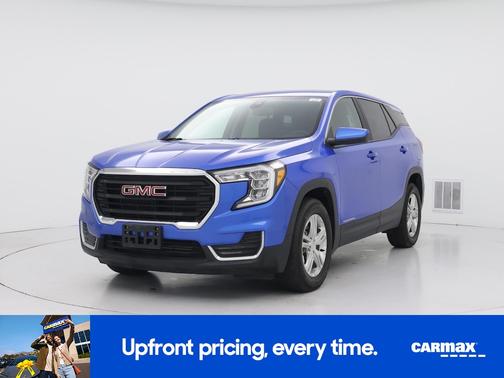 Blue 2024 GMC Terrain SLE