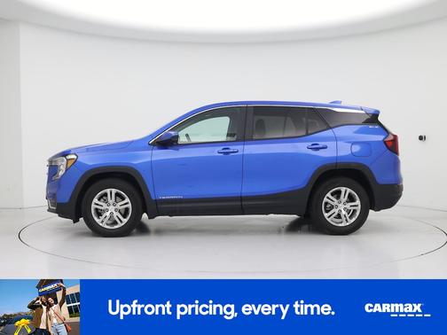 Blue 2024 GMC Terrain SLE