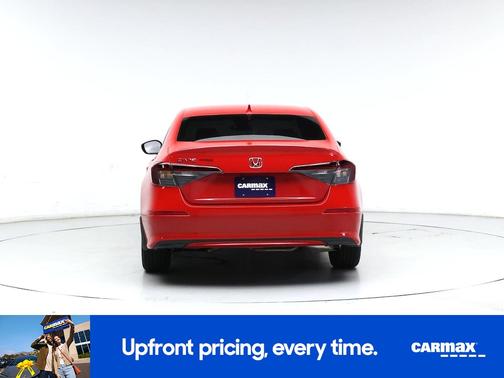 Red 2026 Honda Civic LX