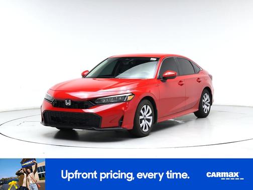 Red 2026 Honda Civic LX