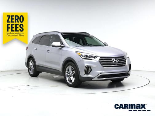 Gray 2017 Hyundai SANTA FE Limited Ultimate