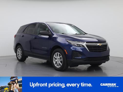 Blue 2022 Chevrolet Equinox LS