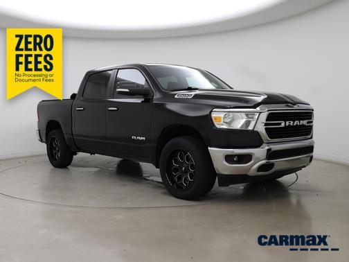 Black 2020 RAM 1500 Bighorn