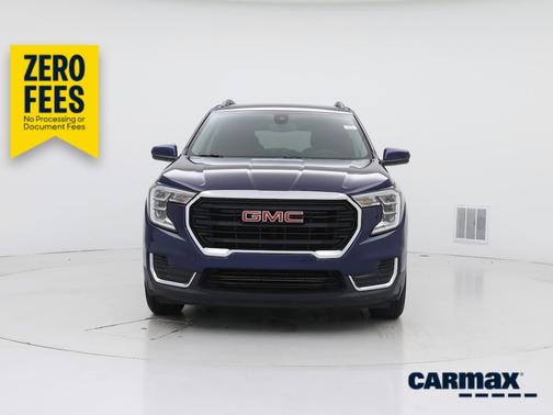 Blue 2022 GMC Terrain SLE