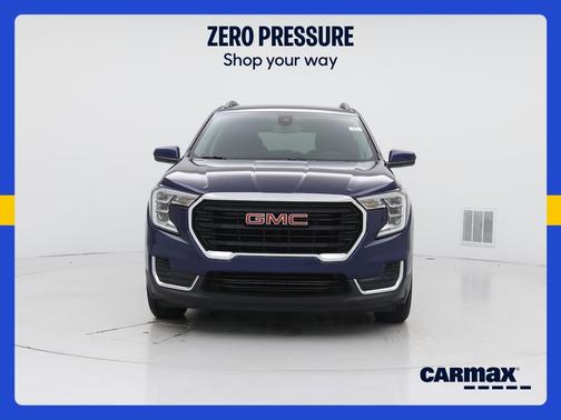 Blue 2022 GMC Terrain SLE