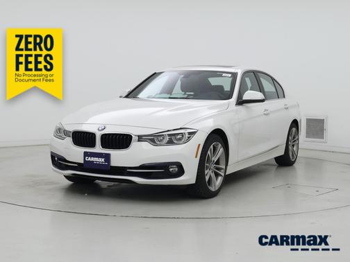 White 2018 BMW 330 XI