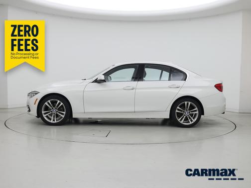White 2018 BMW 330 XI