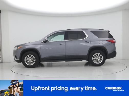 Gray 2021 Chevrolet Traverse LT Leather