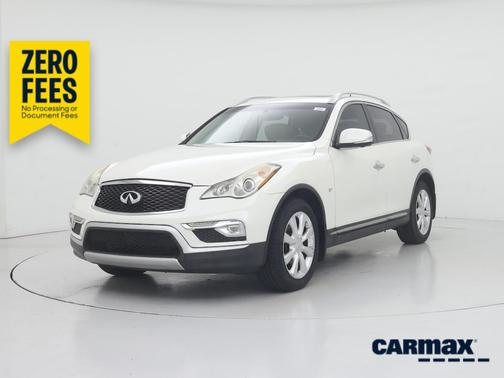 White 2017 INFINITI QX50