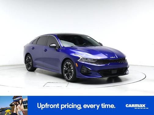 Blue 2022 Kia K5 GT-Line