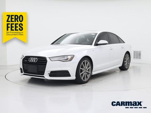 White 2018 Audi A6 Premium