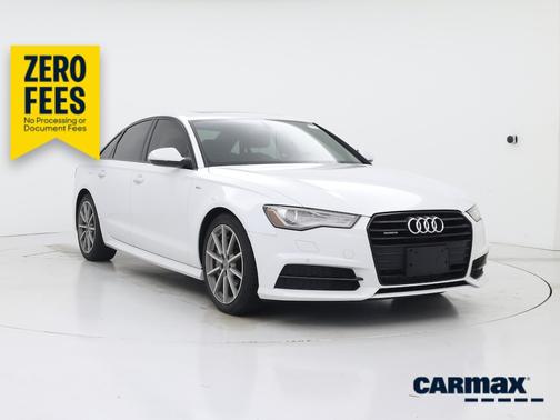 White 2018 Audi A6 Premium